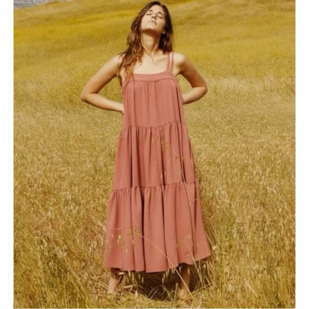 🌷 Christy Dawn Tiered Lulu Dress XS